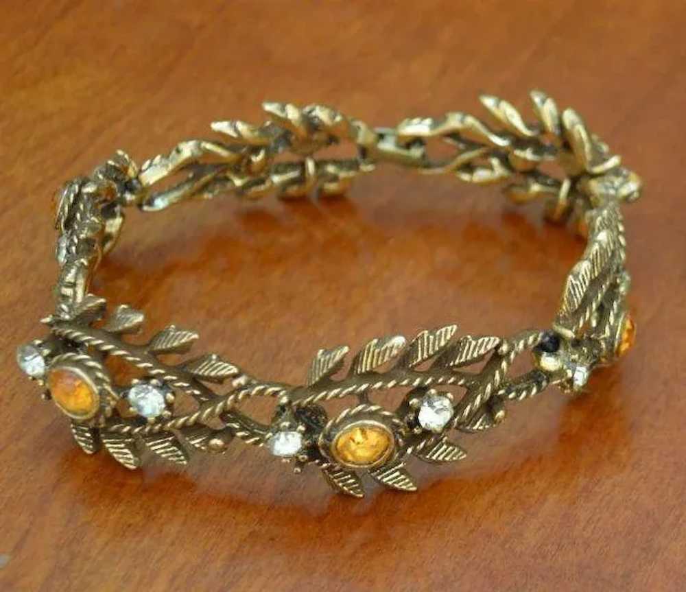 CORO Vintage Necklace and Bracelet Set - image 4