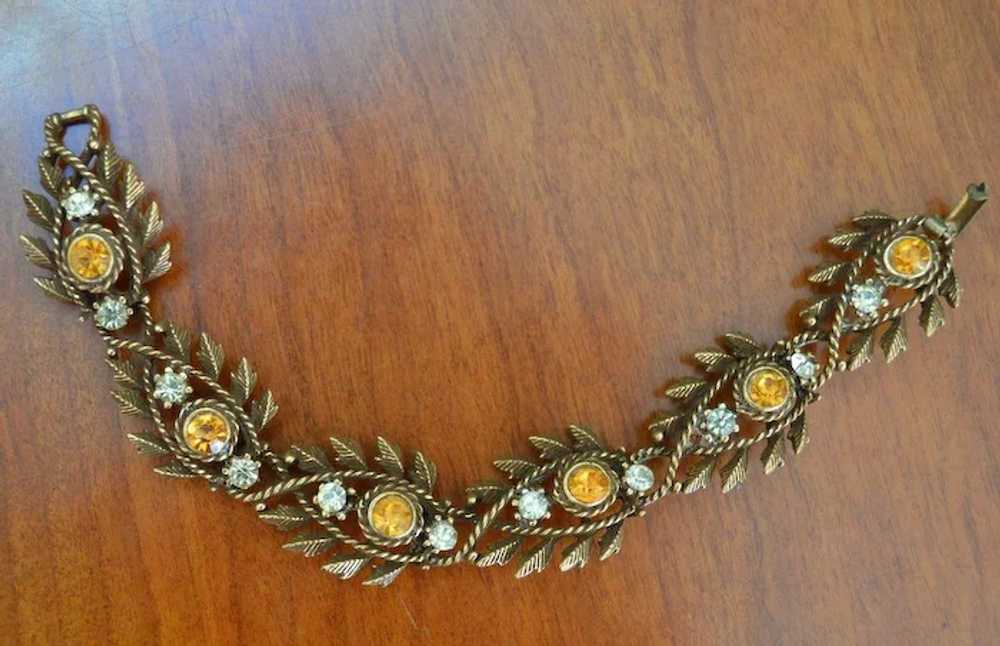 CORO Vintage Necklace and Bracelet Set - image 5