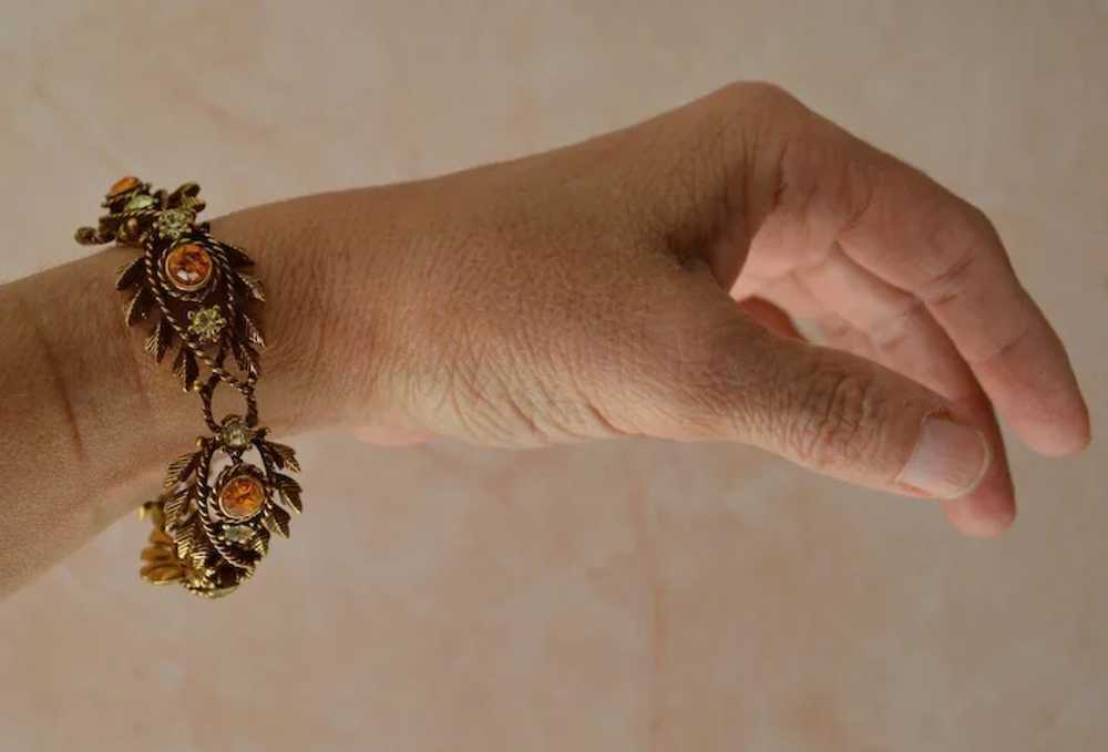 CORO Vintage Necklace and Bracelet Set - image 8