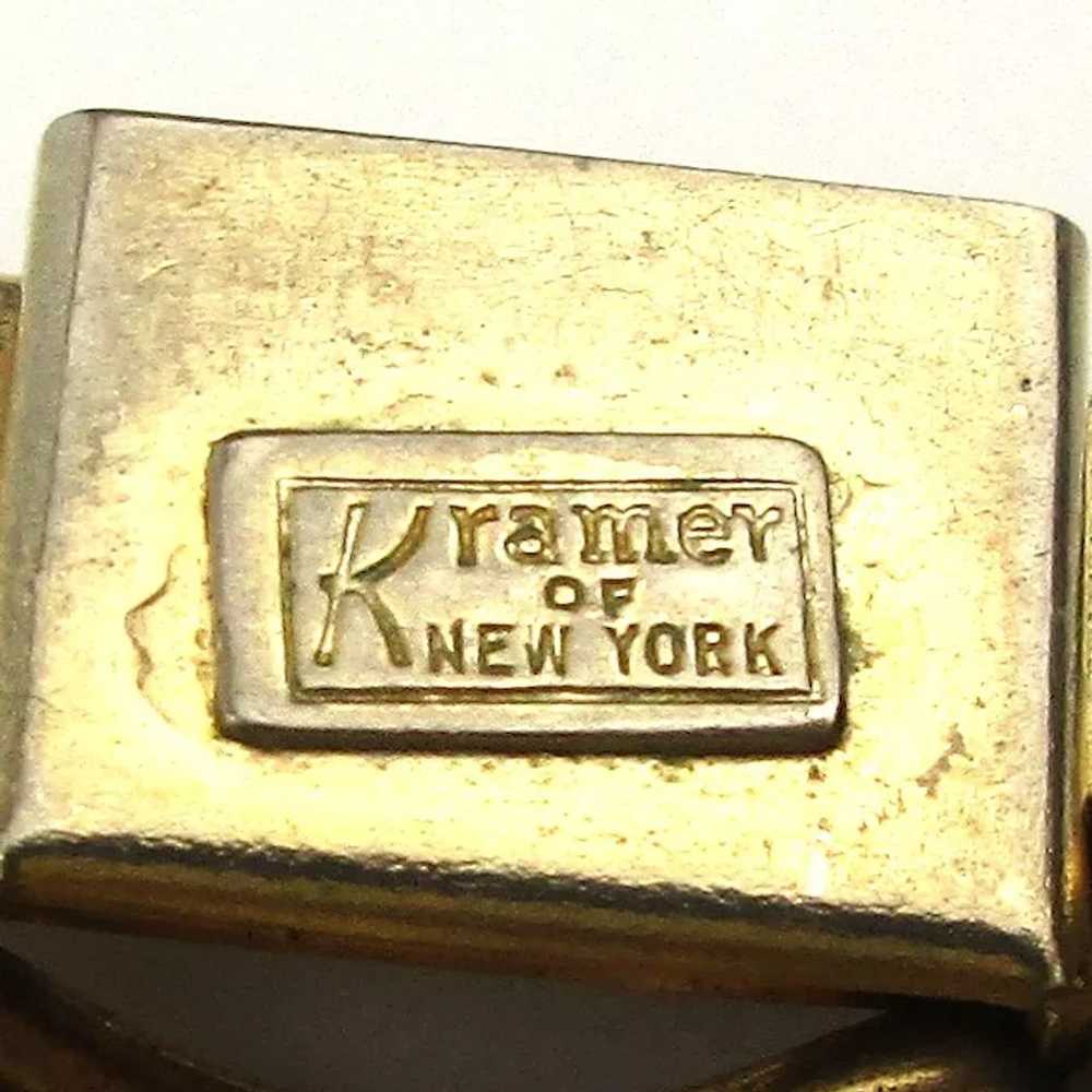 Kramer of New York Goldtone Picket Fence Bracelet - image 6
