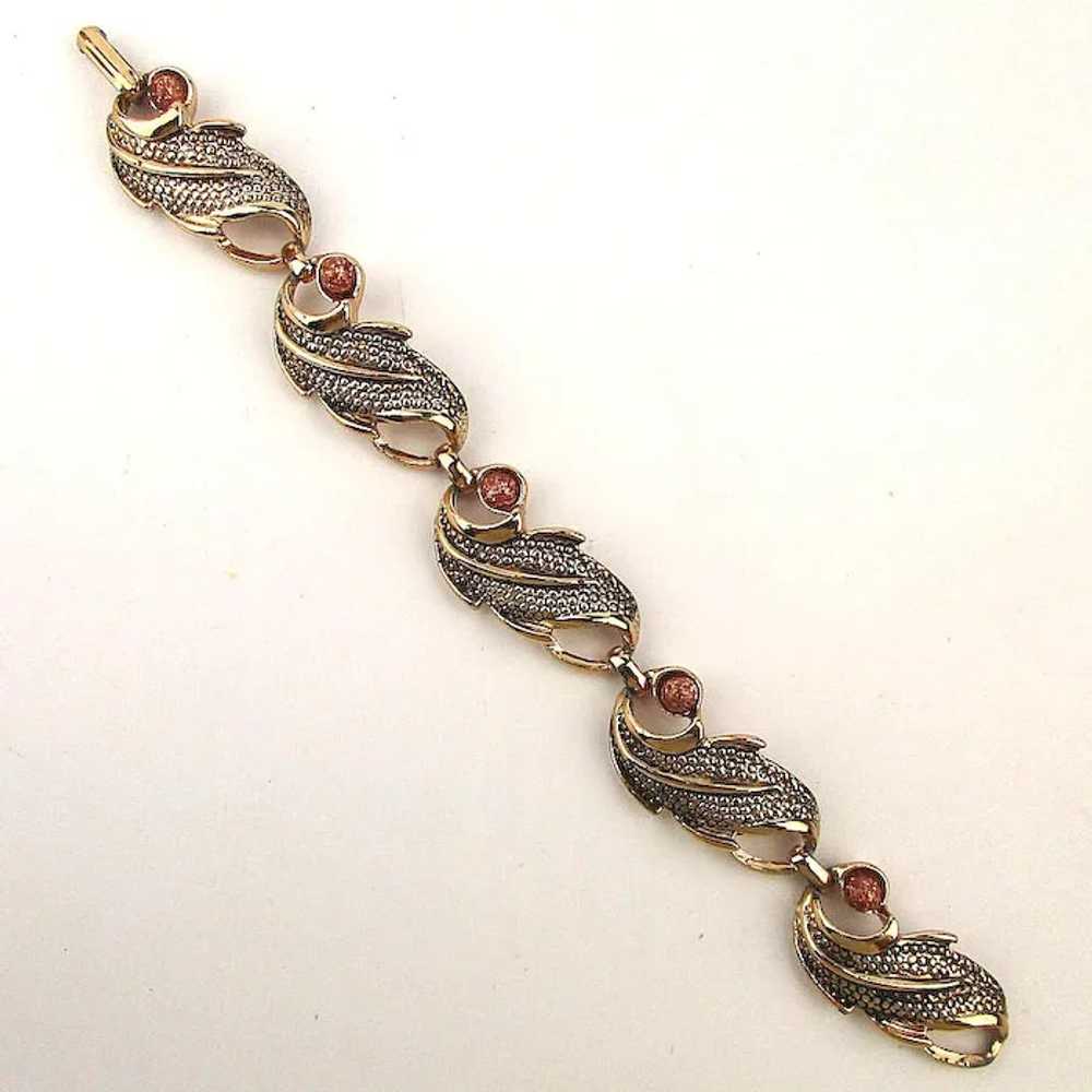 Vintage Necklace - Bracelet Set ~ w/ Fool's Gold … - image 3