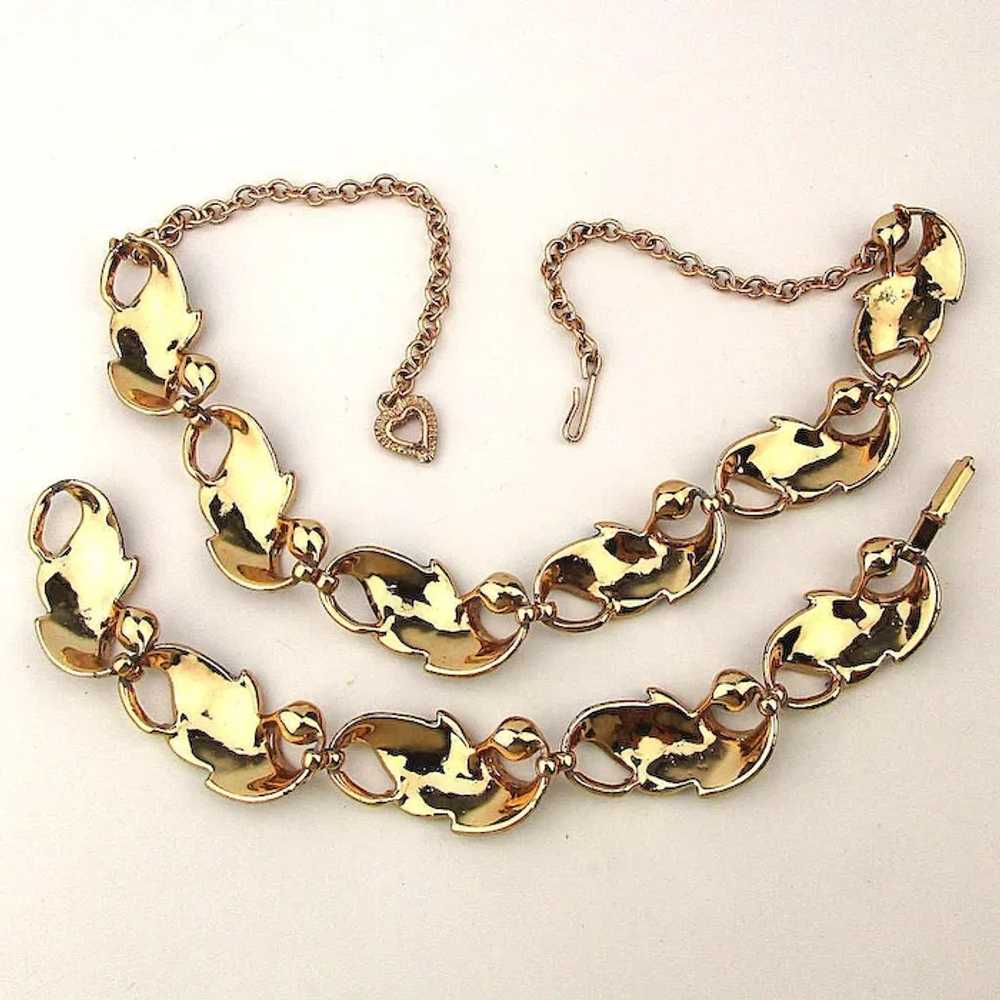 Vintage Necklace - Bracelet Set ~ w/ Fool's Gold … - image 7
