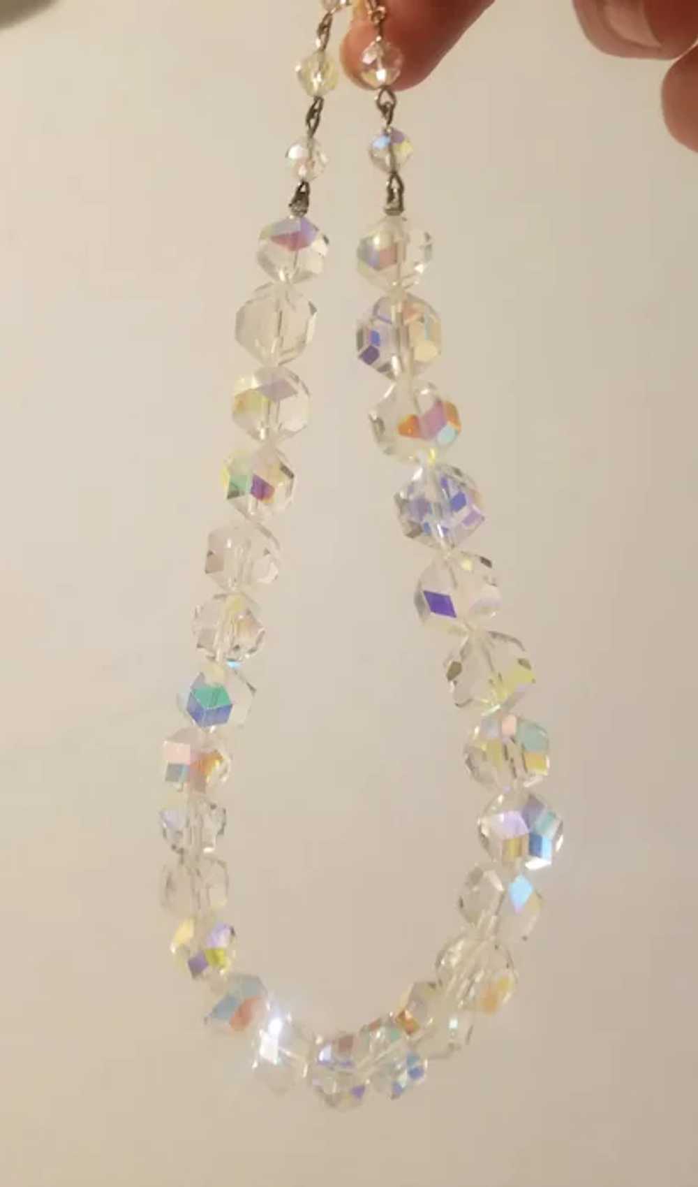 Aurora borealis bead necklaces - image 12