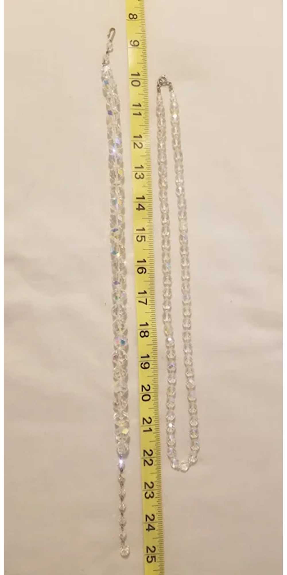 Aurora borealis bead necklaces - image 3