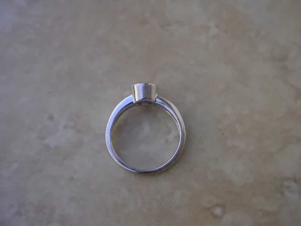 Ladies 14K Gold 1.10 Carat Diamond Solitaire Ring… - image 4