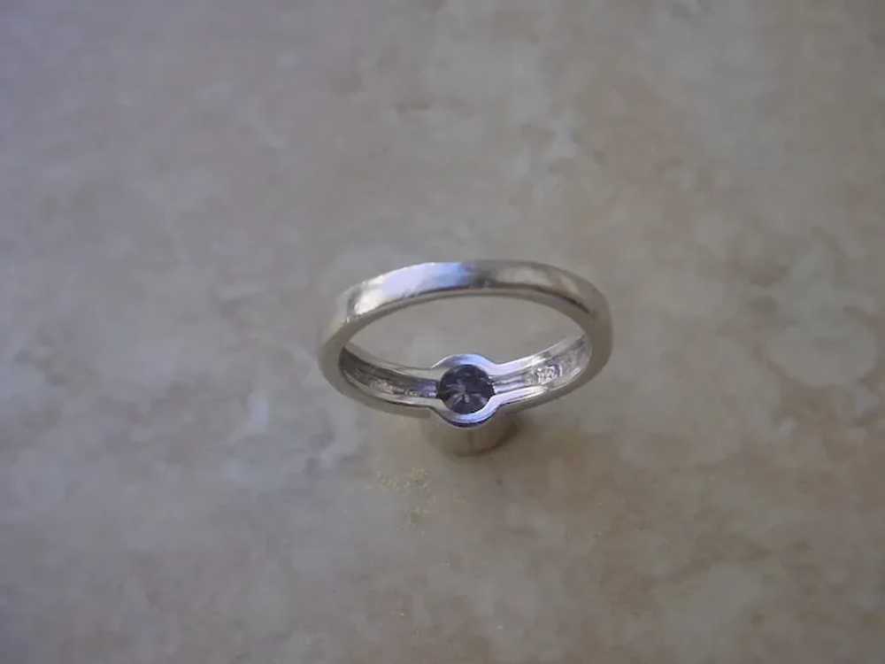 Ladies 14K Gold 1.10 Carat Diamond Solitaire Ring… - image 6
