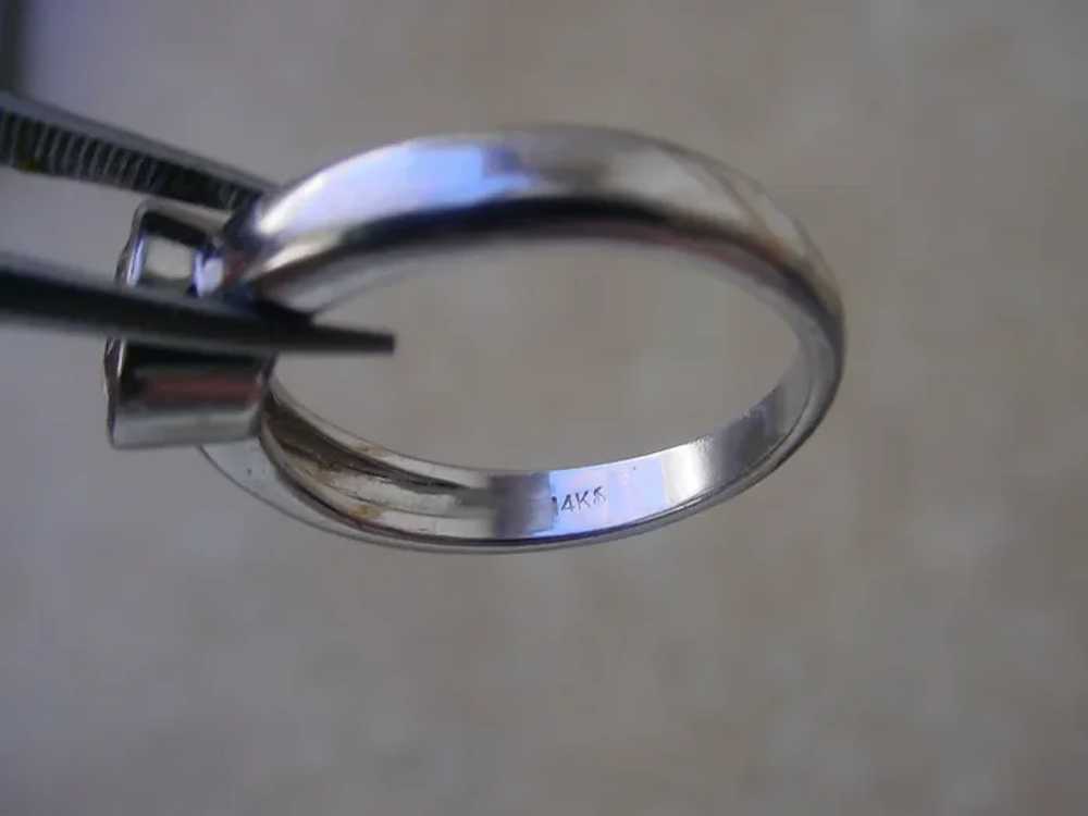 Ladies 14K Gold 1.10 Carat Diamond Solitaire Ring… - image 7