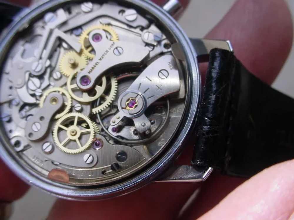 Vintage Paul Portinoux Chronograph From Time Caps… - image 5