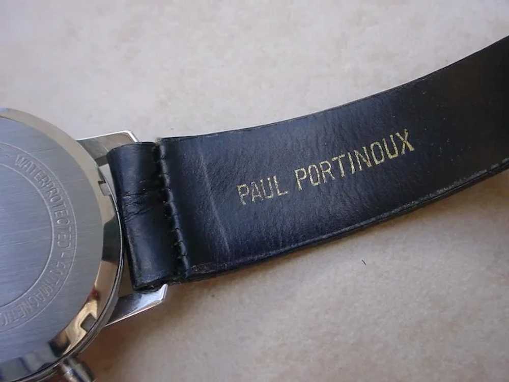 Vintage Paul Portinoux Chronograph From Time Caps… - image 7