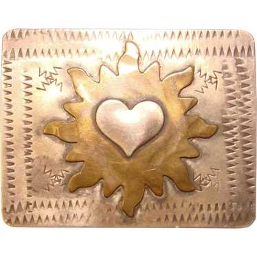 Awesome STERLING  Sandy Comstock Vintage Burning … - image 1