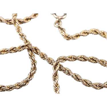 Vintage Rope Twist Chain - image 1