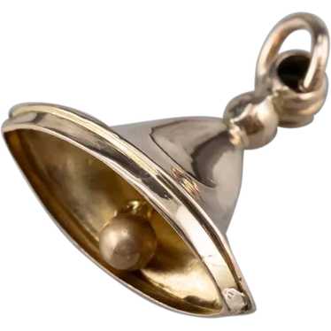 Antique 14 Karat Gold Bell Fob Charm