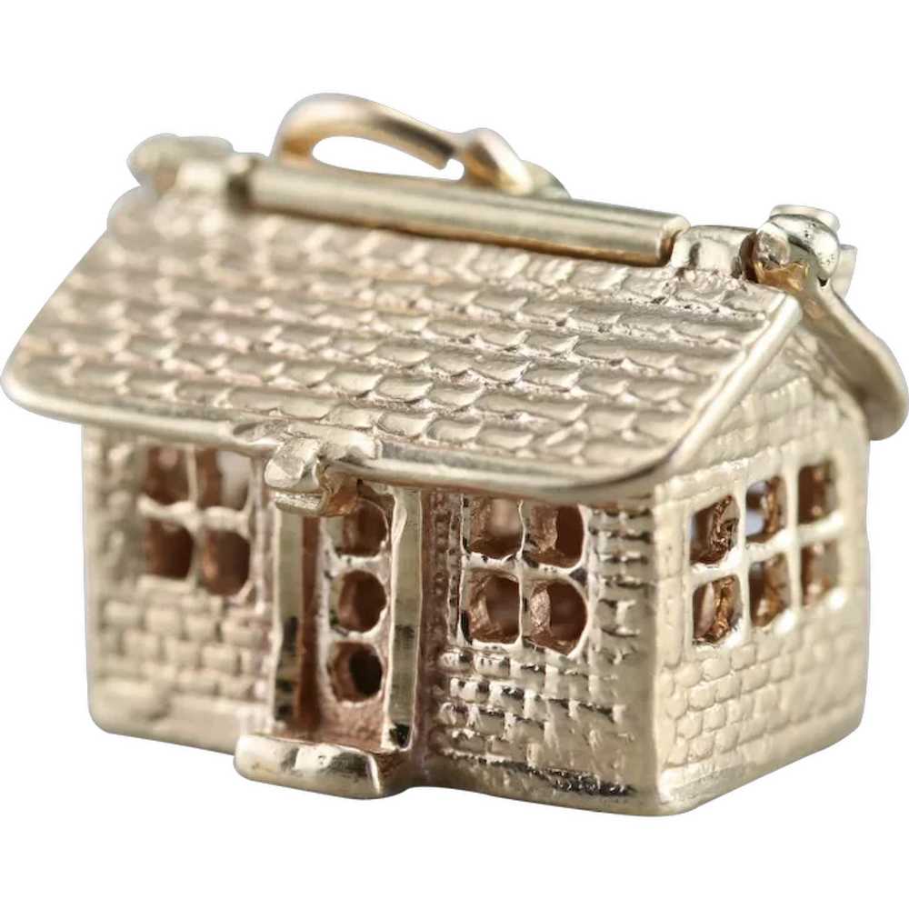 Our Home Vintage House Charm or Pendant - image 1