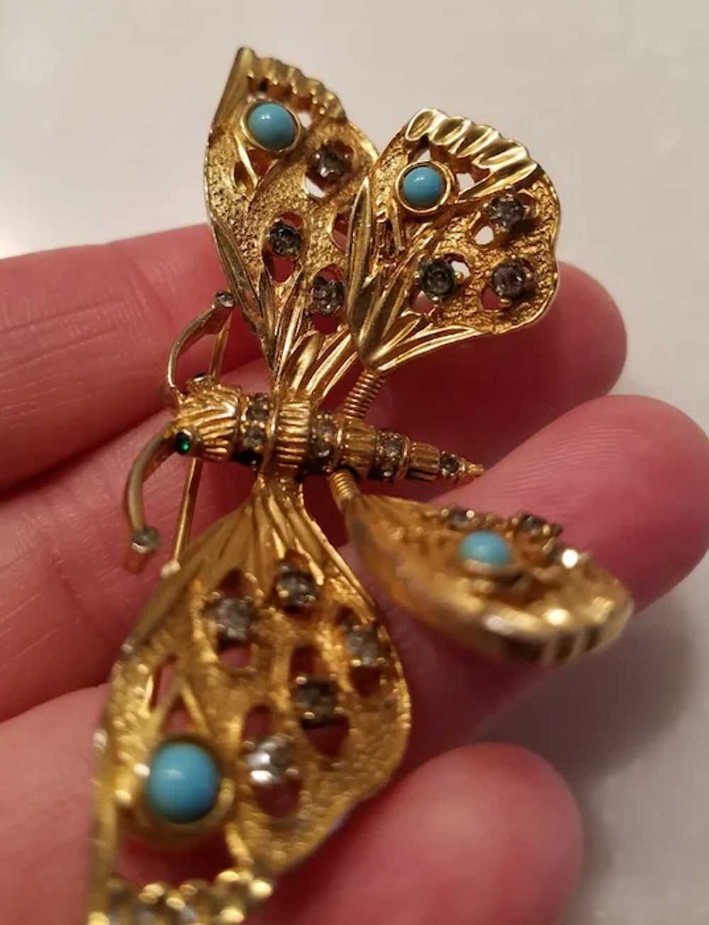 Trembler Butterfly Brooch