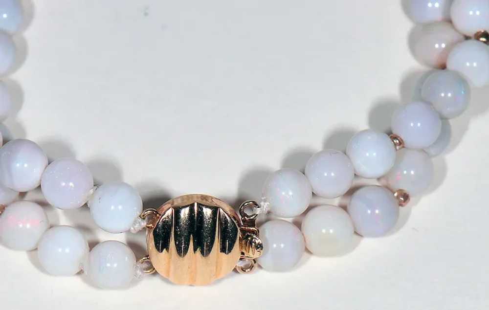 Natural Opal Set: Bracelet -- Necklace -- Earrings - image 3