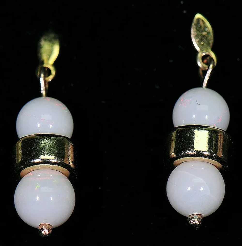 Natural Opal Set: Bracelet -- Necklace -- Earrings - image 7