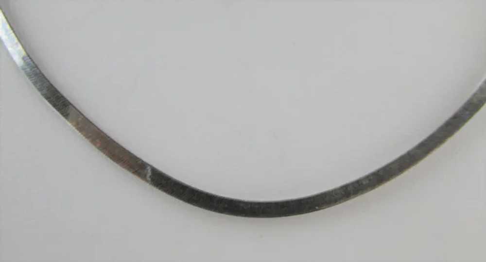Sterling Silver Milor Snake Chain Necklace - image 3