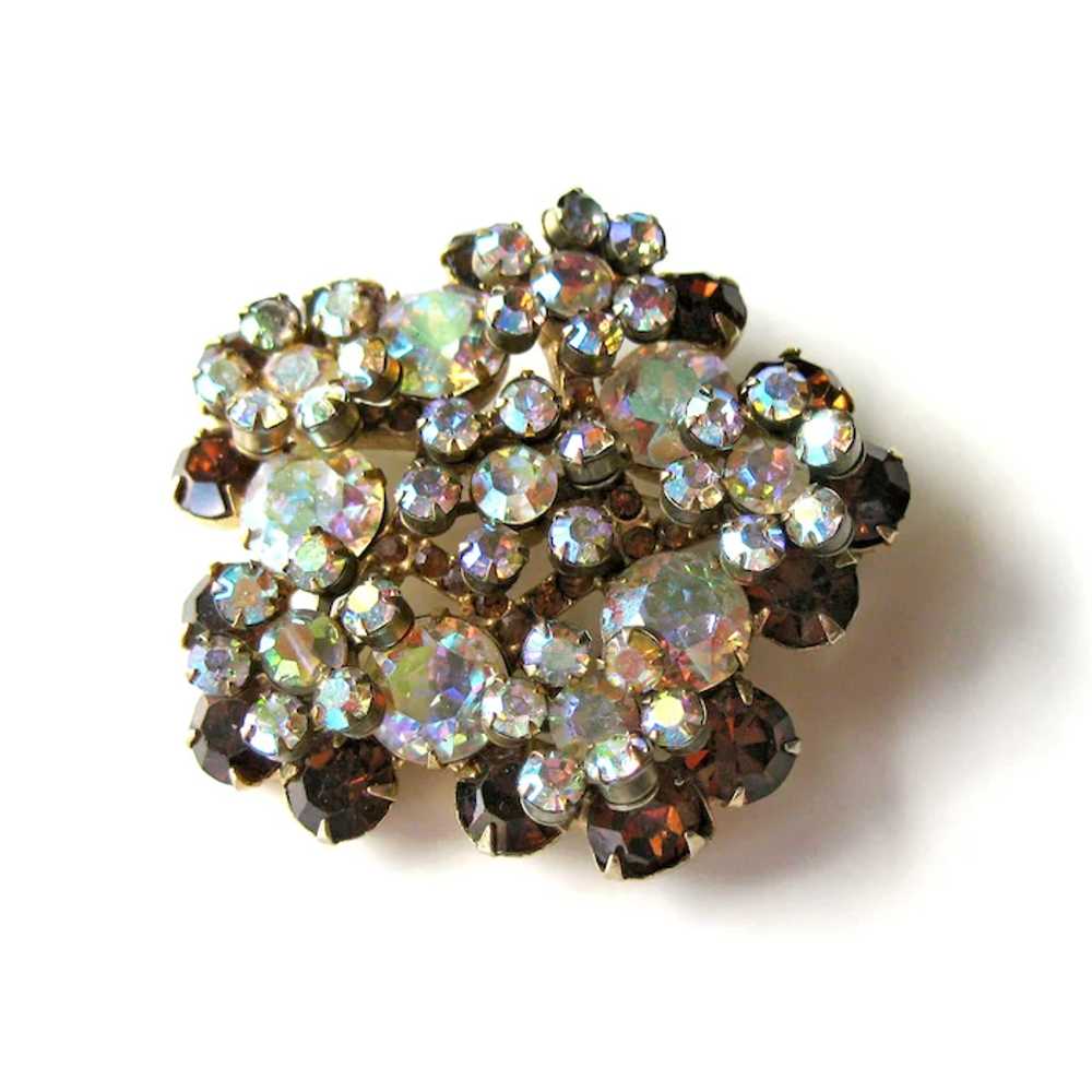 Spectacular Juliana Snowflake Pin - Juliana Brooc… - image 3