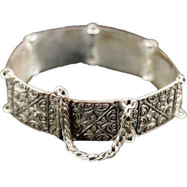 Exotic Antique .800 Silver Bracelet