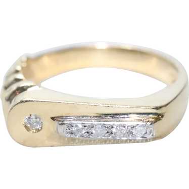 14KT Yellow Gold Diamond Ring