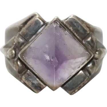Sterling Silver Amethyst Ring - image 1