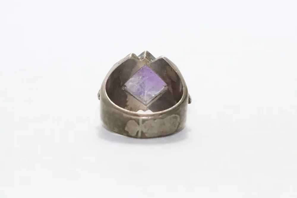Sterling Silver Amethyst Ring - image 3