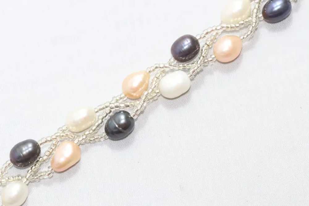 Pearls and Crystals Bracelet - image 2