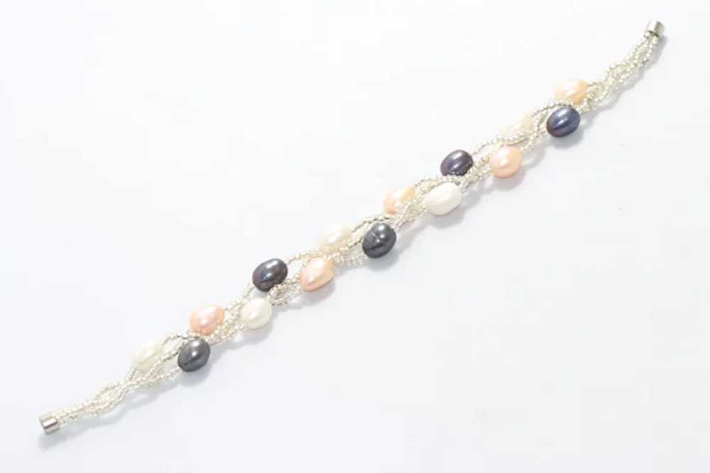 Pearls and Crystals Bracelet - image 3