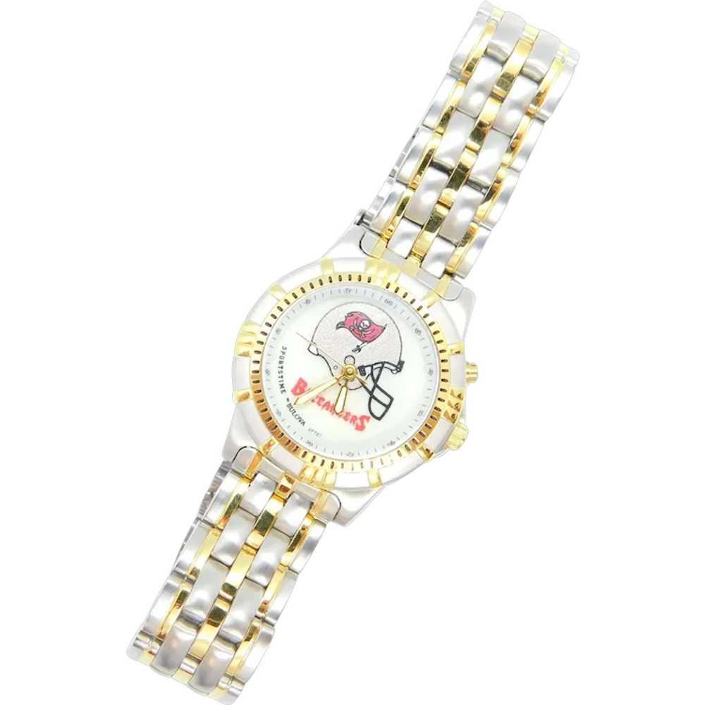 Ladies Buccaneers Football Sports Watch Bulova Tw… - image 1