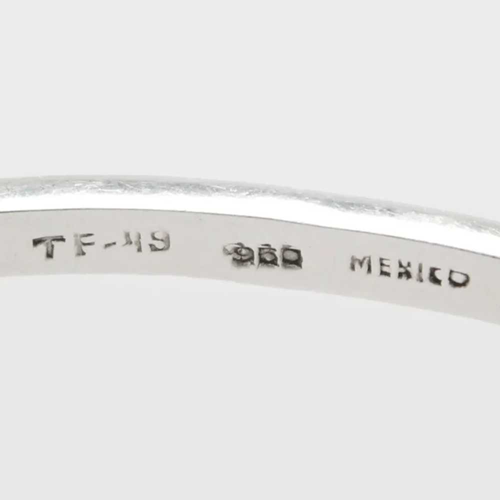 Modernist Lab Created Azurite Bracelet 950 Silver… - image 6