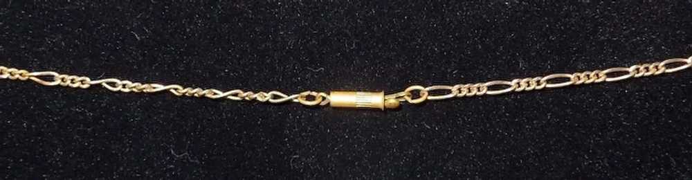 1920's-30's Brass Charm Necklace - image 4
