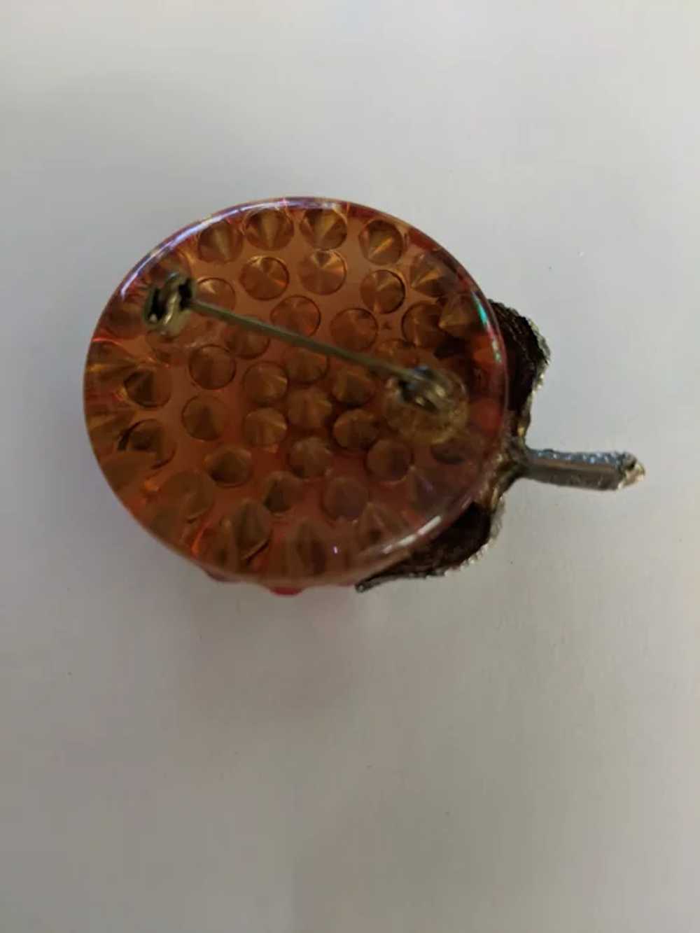 Forbidden Fruit Orange Pin - image 2
