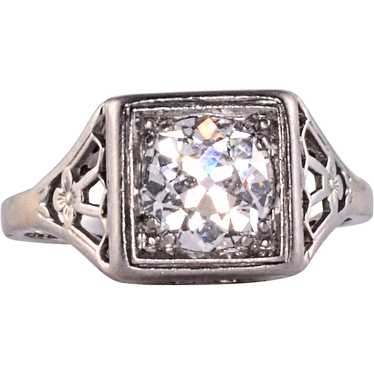 Edwardian 1.25 Carat Diamond Ring