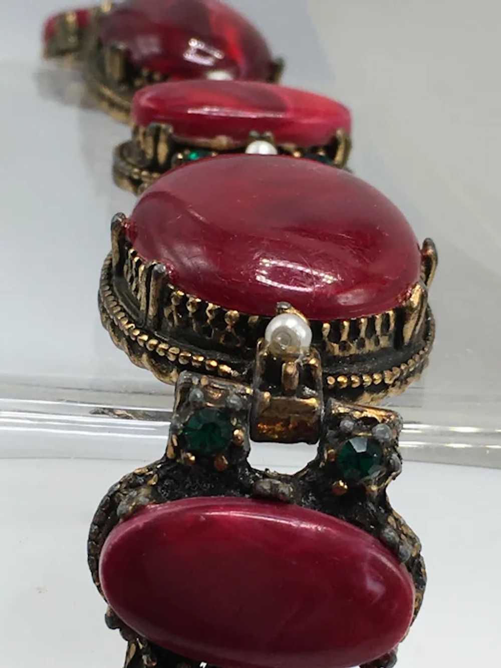 1950s Selro & Selini Demi-Parure Necklace, Bracel… - image 2