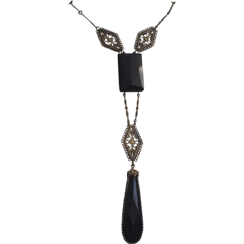 Delicately Crafted 1920's Necklace - image 1