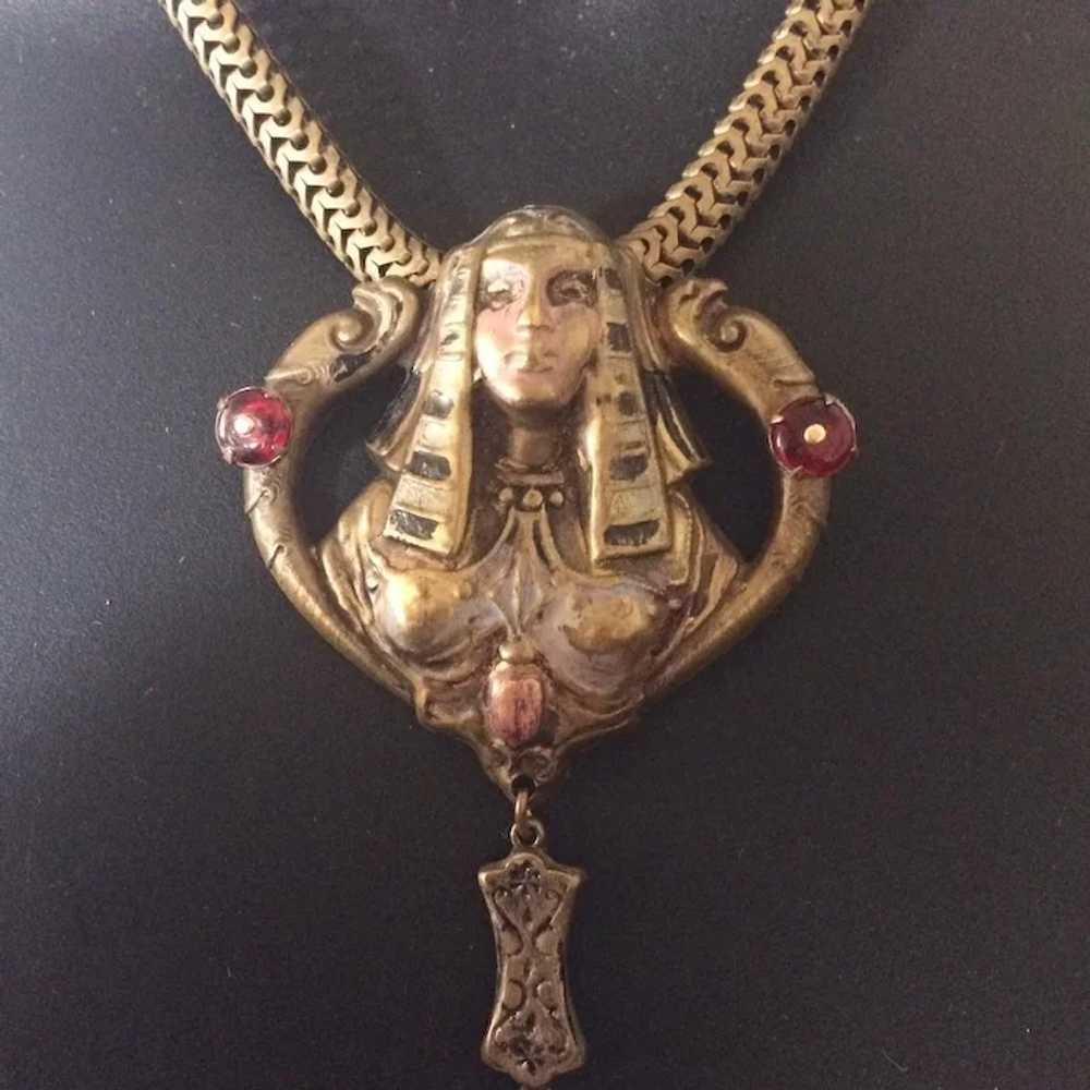 1920's Cleopatra Necklace - image 2