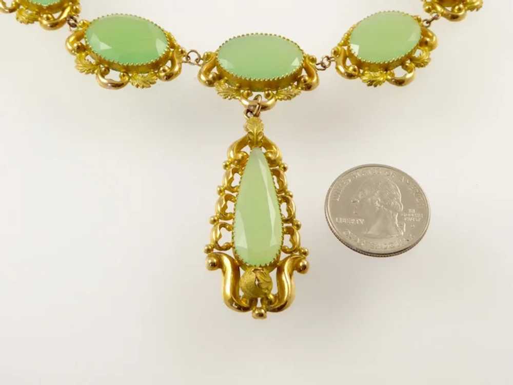 Late Georgian Paste and Pinchbeck Necklace - image 2