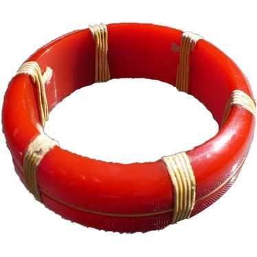 Nautical Bakelite Bracelet - image 1