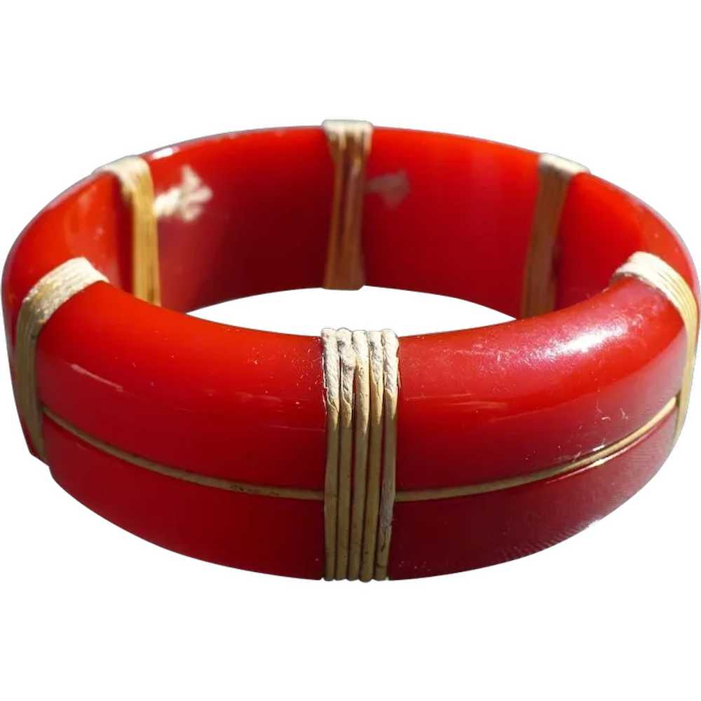 Nautical Bakelite Bracelet - image 2