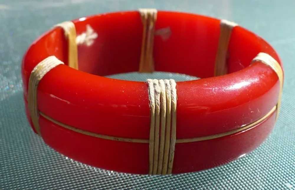 Nautical Bakelite Bracelet - image 3