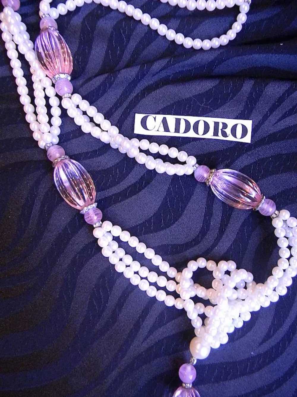CADORO- signed fabulous necklace - image 3