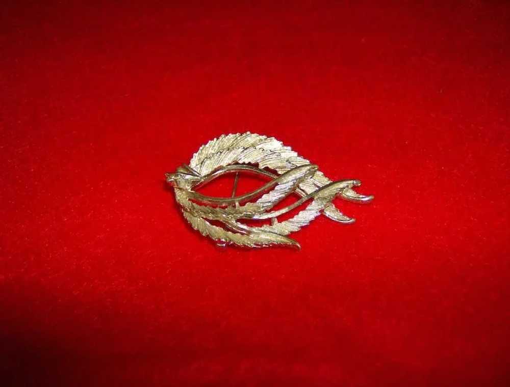 BSK Feather Brooch - image 2