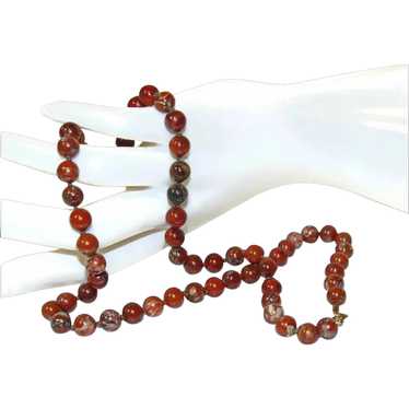 Kelly's Jasper and Garnet Prayer Beads