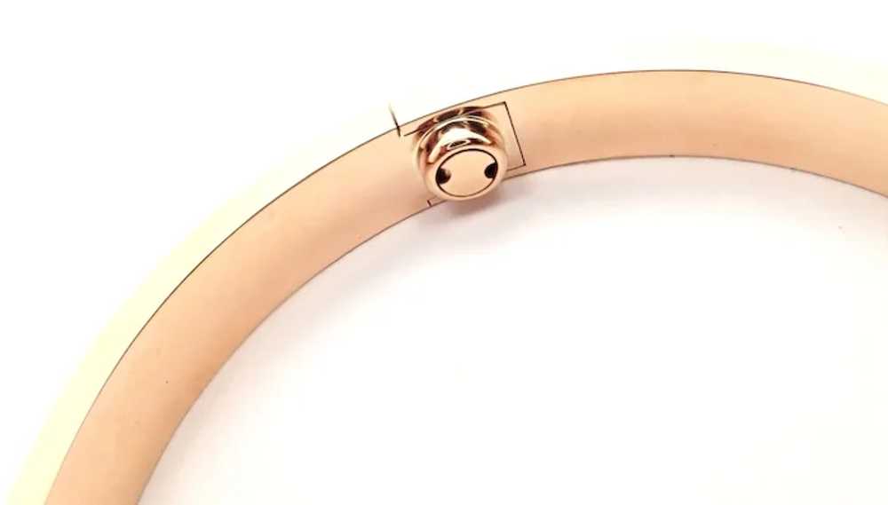 Authentic! Cartier 18k Rose Gold 4 Diamond Love B… - image 2