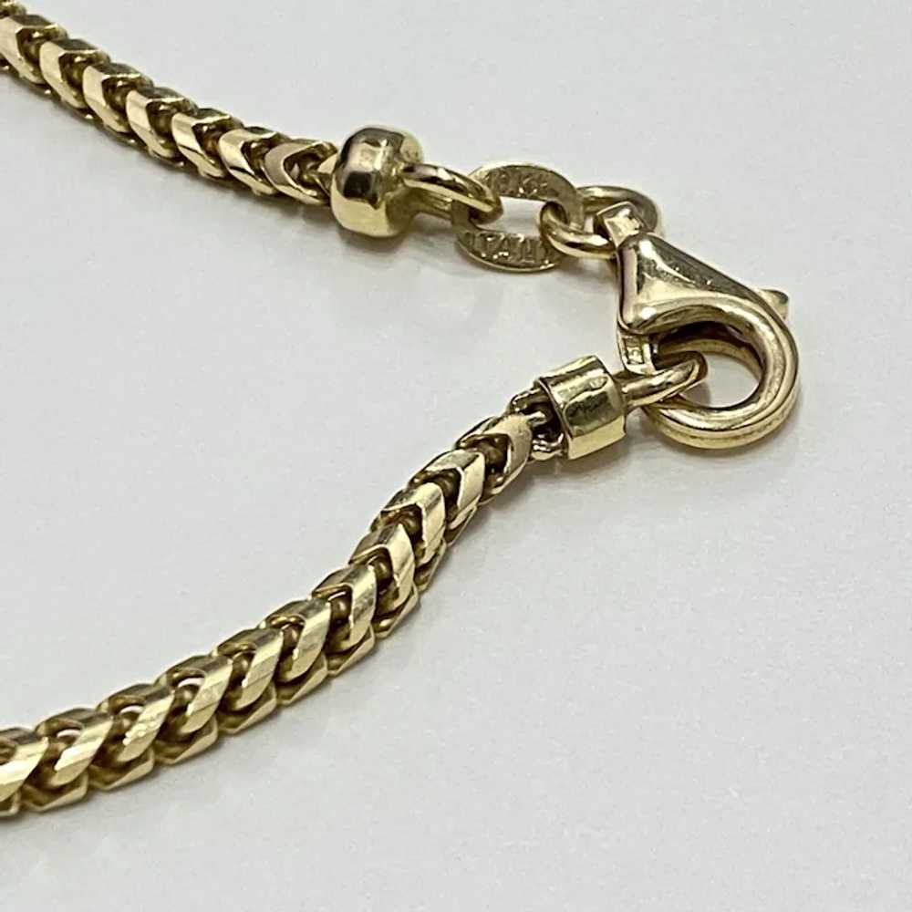 Sapphire & Diamond Rectangular Locket w/Chain Nec… - image 7