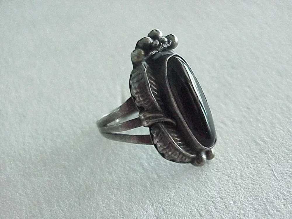 Native American Crafted Vintage Ring Sterling Sil… - image 2