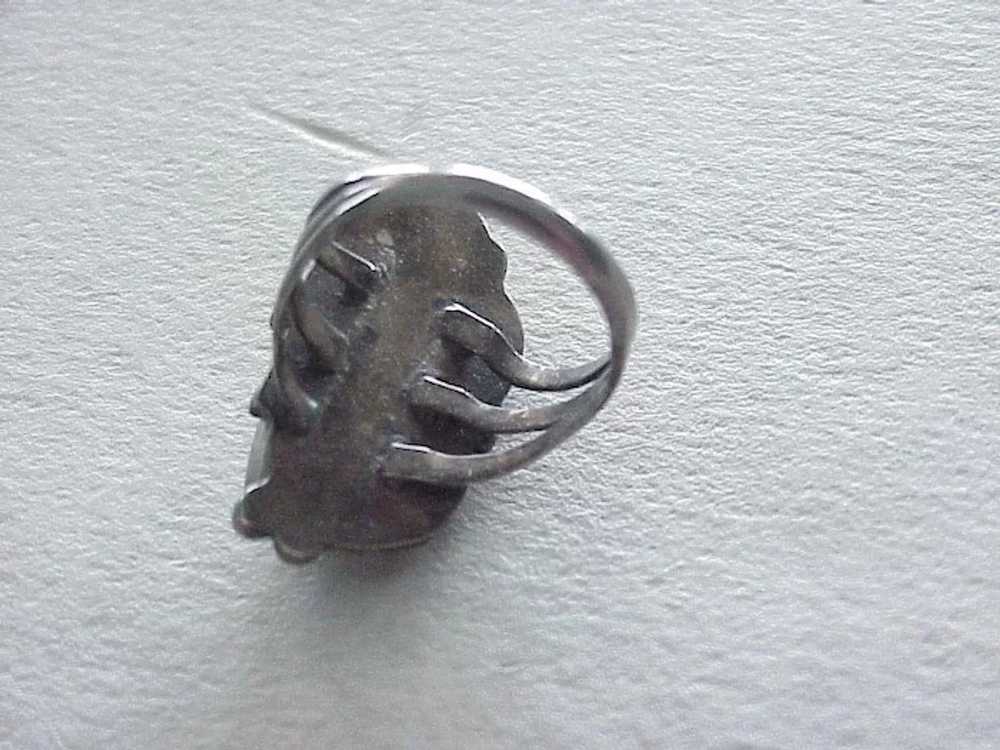 Native American Crafted Vintage Ring Sterling Sil… - image 4