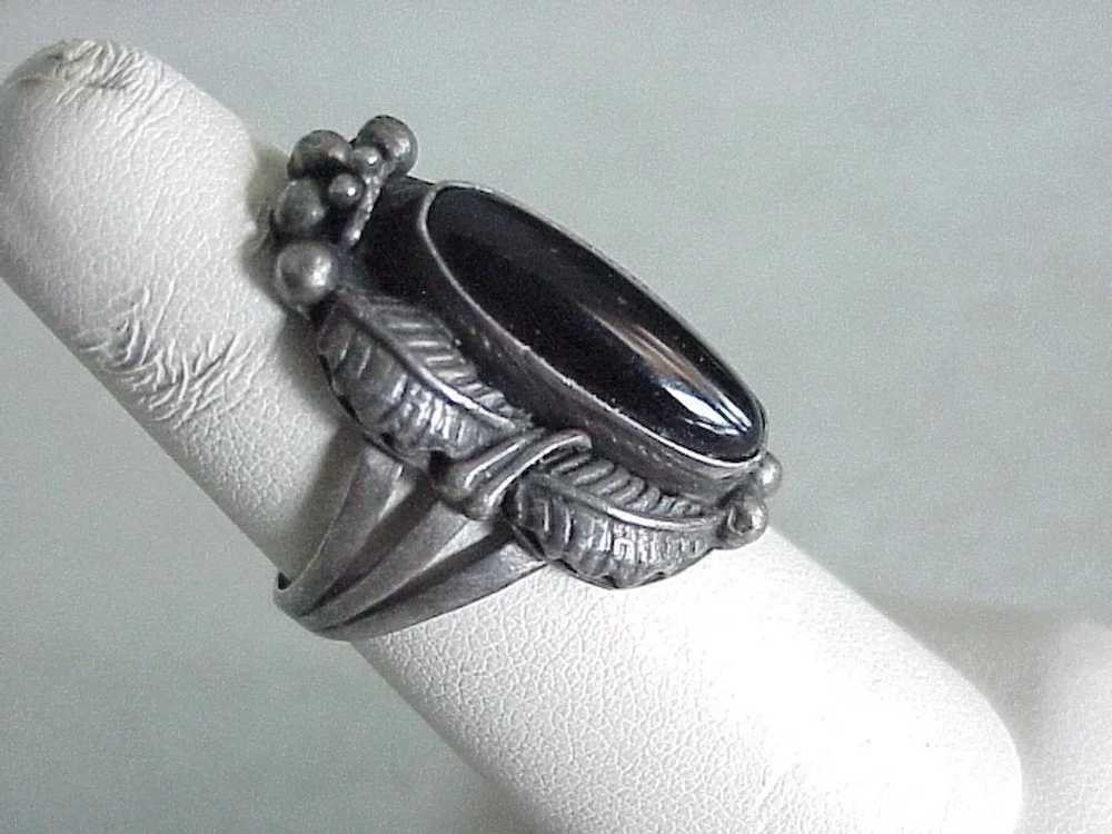 Native American Crafted Vintage Ring Sterling Sil… - image 7