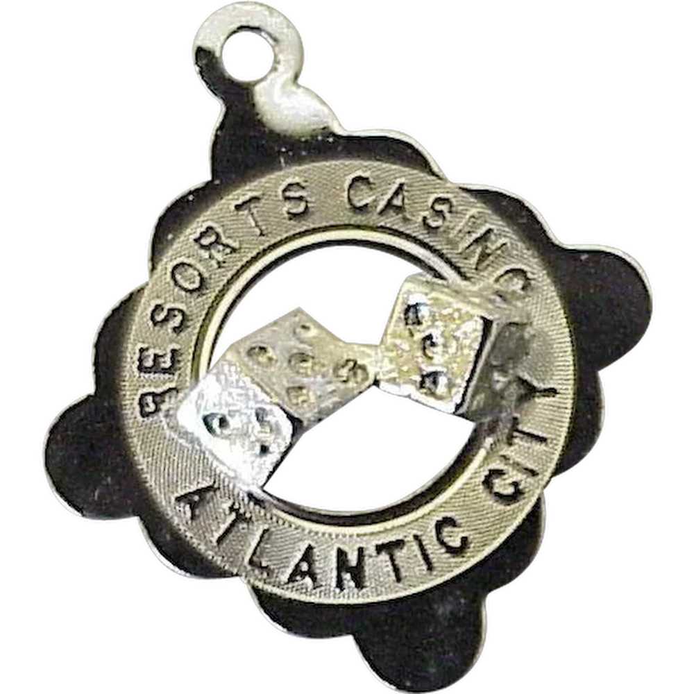 Atlantic City Resort Casino Vintage Charm  Sterli… - image 1