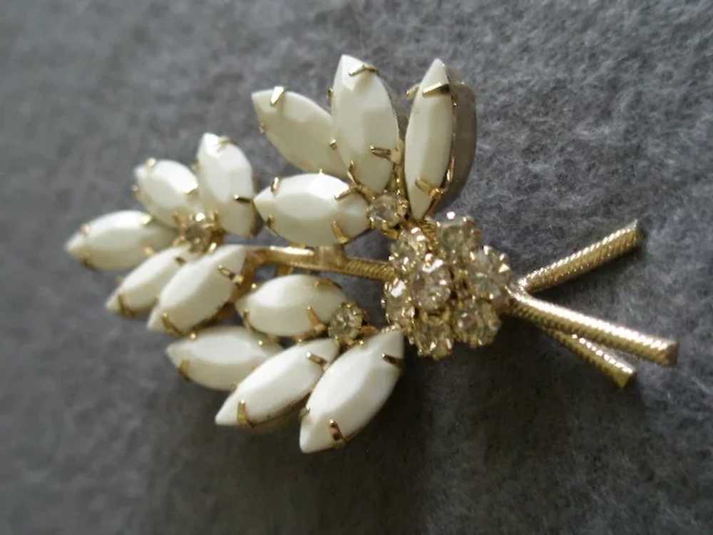 Juliana (DeLizza & Elster) Gold-Tone, White Marqu… - image 3